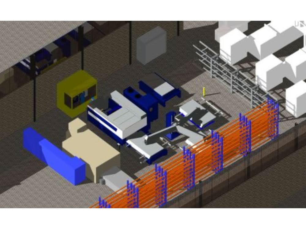 Anlagenplanung in 3D: Fabrikhallen digital einrichten