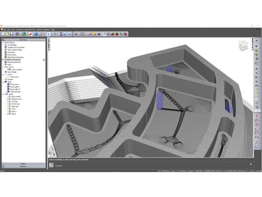 Autodesk FeatureCAM 2017 Vorbohrungen