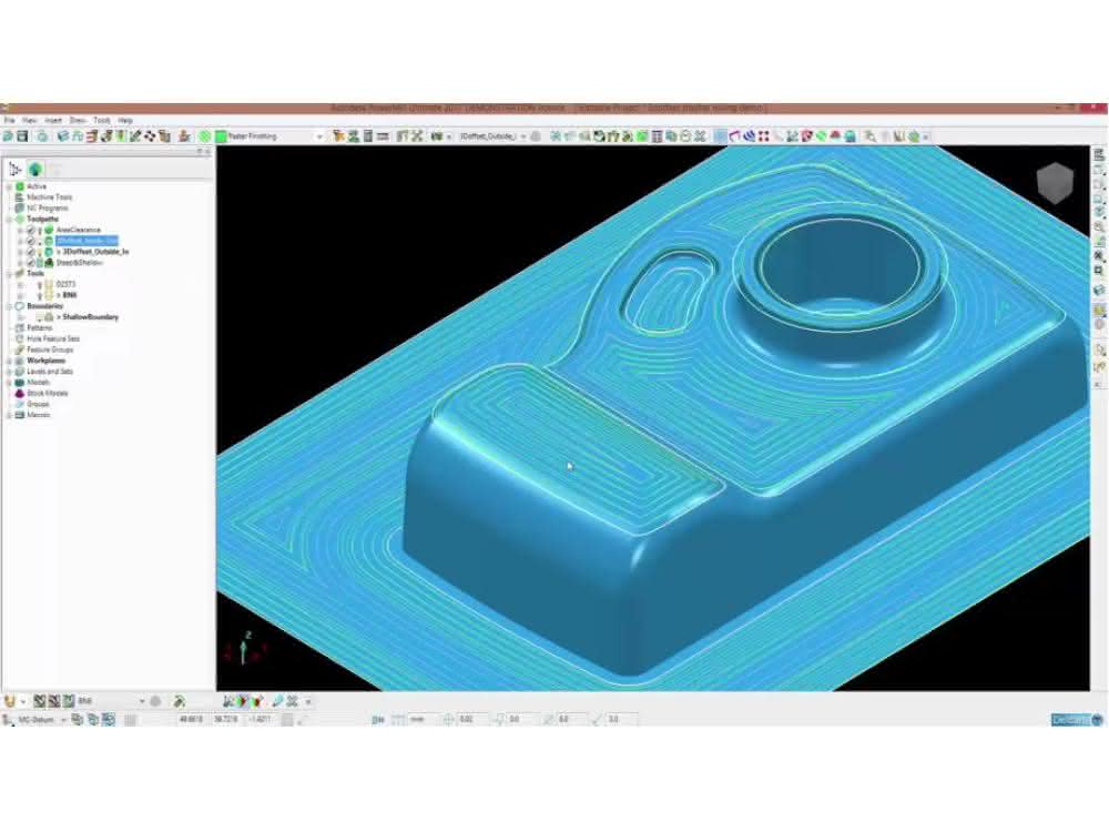 Autodesk PowerMill 2017 Finishing-Möglichkeiten