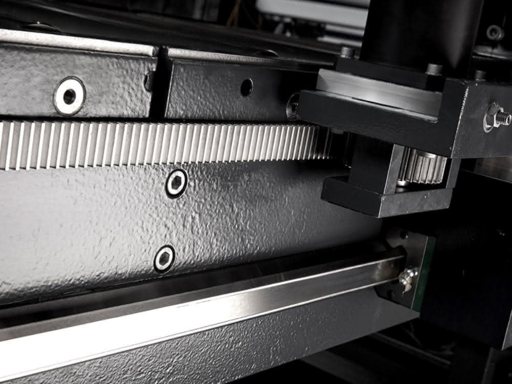 Kasto rack and pinion drive