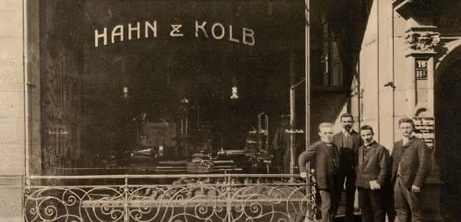 Foundation of Hahn+Kolb in 1898