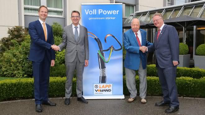 Reto Volland, Matthias Lapp, Rudolf Volland, Andreas Lapp Lapp and Volland
