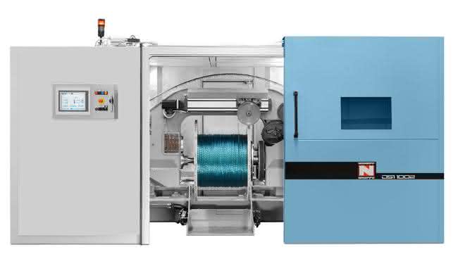 Doppelschlag-Verseilmaschine DSI 1002 von Niehoff Doppelschlag-Verseilmaschine DSI 1002 von Niehoff