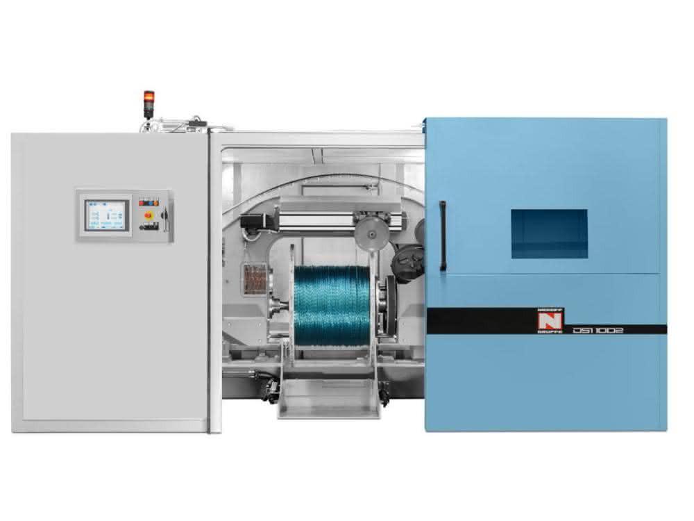 Double twist stranding machine DSI 1002 from Niehoff Double twist stranding machine DSI 1002 from Niehoff