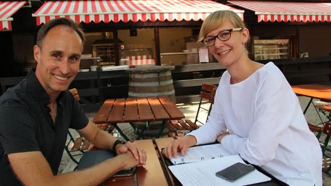 Christoph Papenfuss, Regional Manager at OSIsoft Europe, and Andrea Gillhuber, Editor-in-Chief of SCOPE, spoke about the convergence of OT and IT.