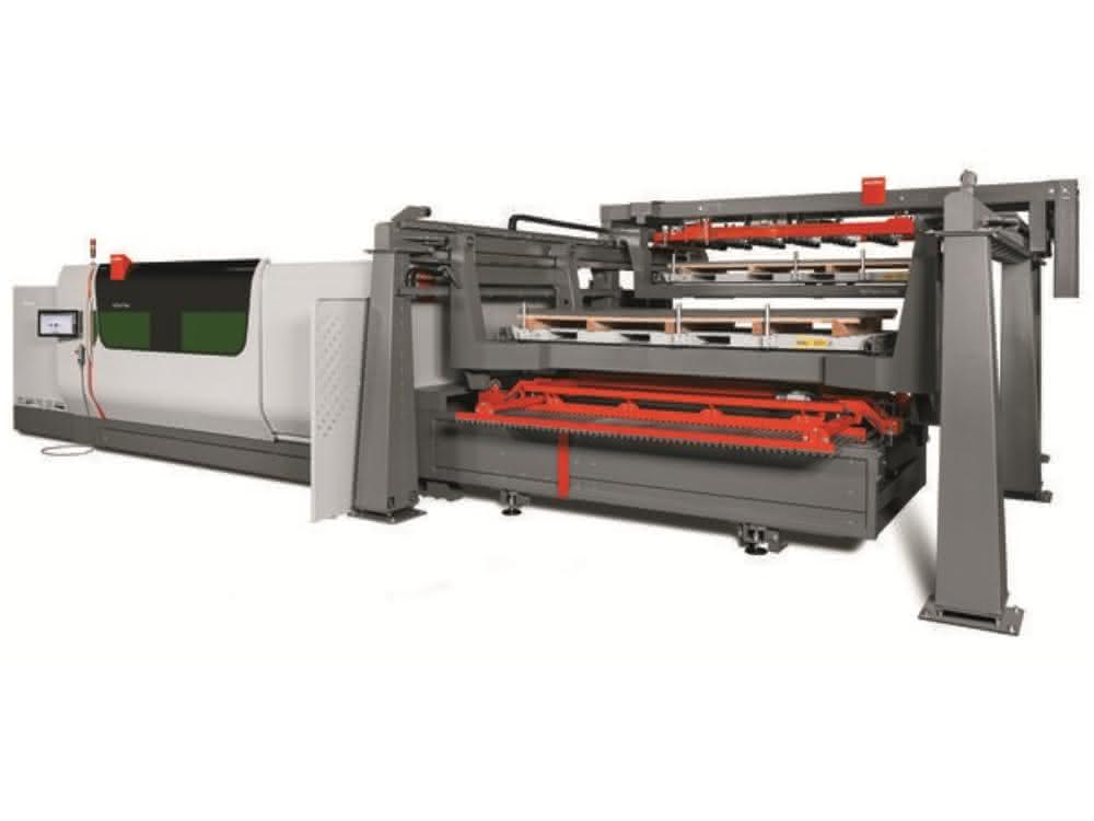 Automated laser cutting Automated laser cutting