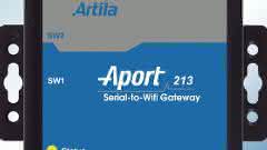 Gateway: Small WLAN gateway for serial data