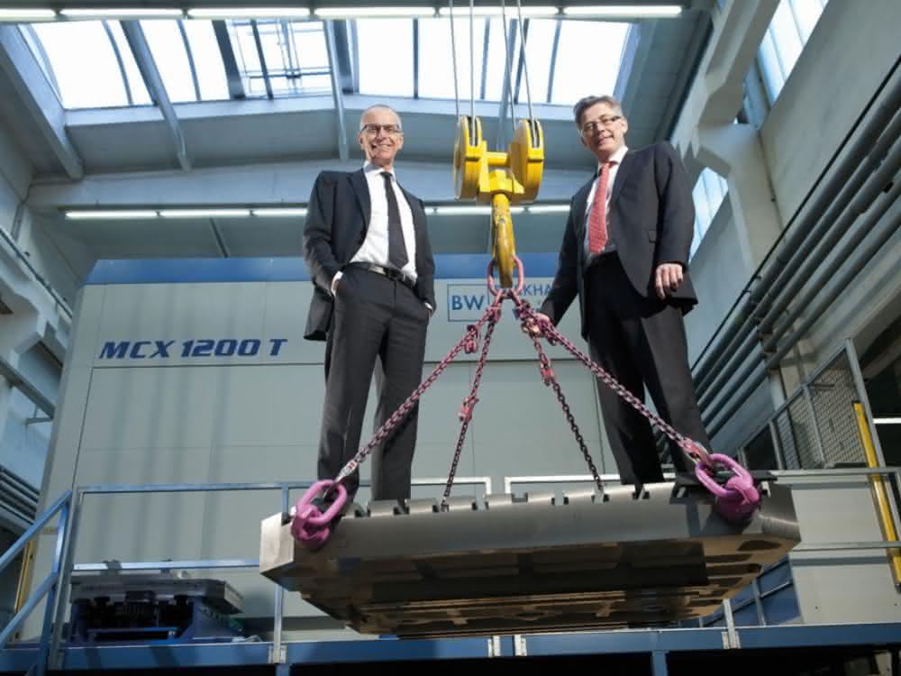 Lothar Schwarzlose und Dr. Benedict Korischem Lothar Schwarzlose und Dr. Benedict Korischem