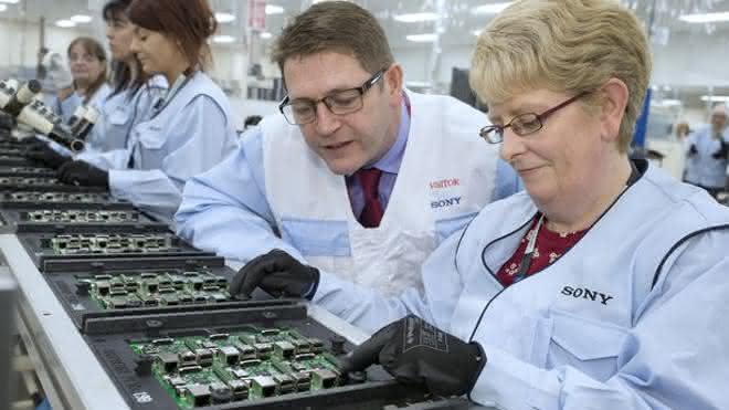 Production of the Raspberry Pi