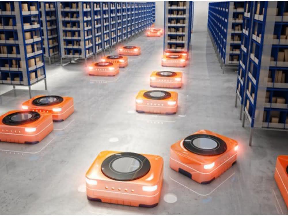 Drive systems for AGVs: Drive with aspiration