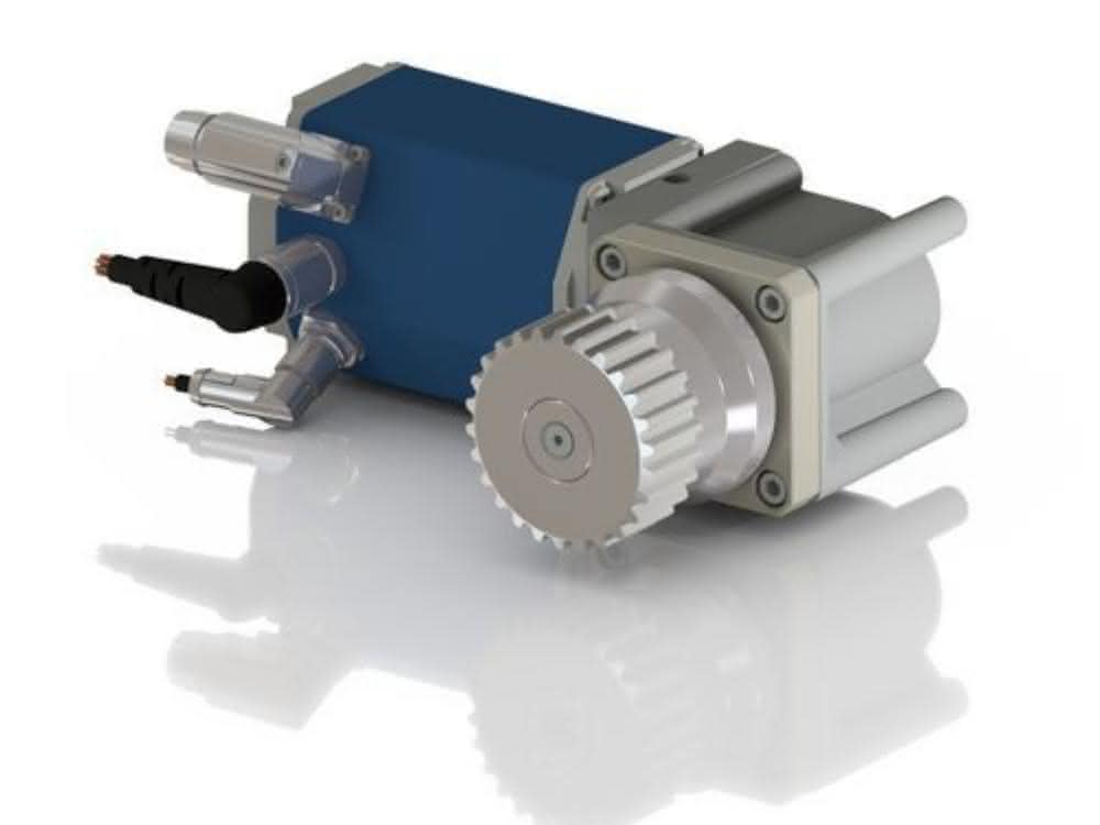 Drive systems for AGVs: Drive with aspiration