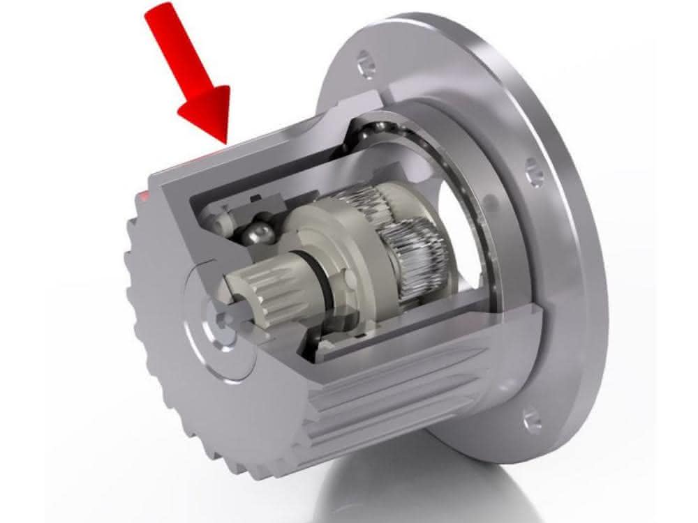 Drive systems for AGVs: Drive with aspiration