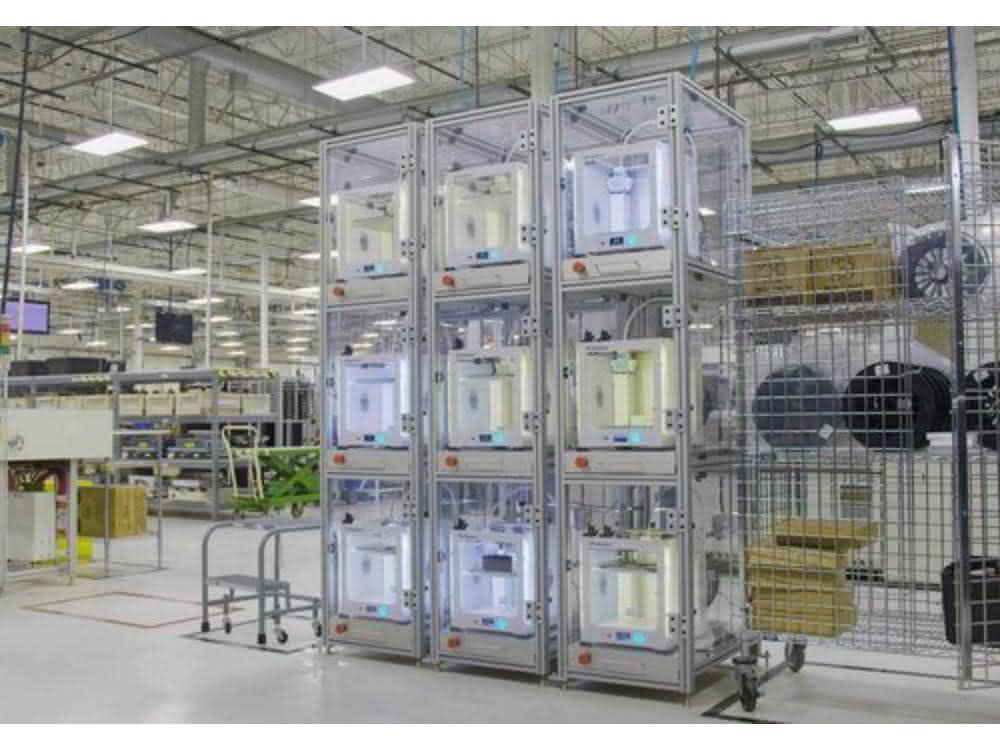 3D printers in use