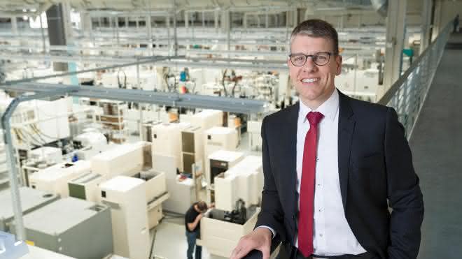 Dr. Jochen Kress, Mapal Dr. Jochen Kress, geschäftsführender Gesellschafter von Mapal, freut sich über das gute Unternehmensergebnis.