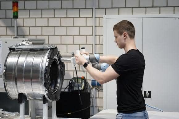 Waschautomatenmontage bei Miele