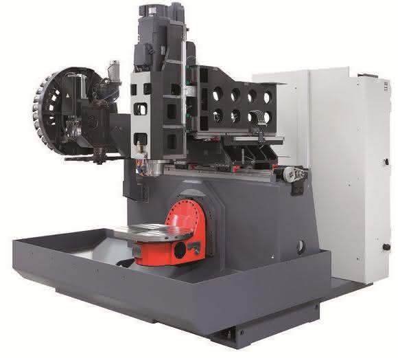 Vertical milling centers: Vertical milling machine for 5-sided machining