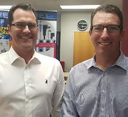 Brandon Topham und Garth Cubitt Brandon Topham und Garth Cubitt