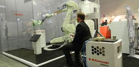 Remote control for industrial robots