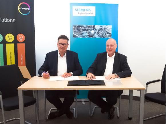 Digitization: Siemens and Covestro deepen strategic partnership