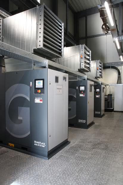 Compressors: Atlas Copco: optimized heat recovery