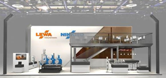 Messestand Lewa