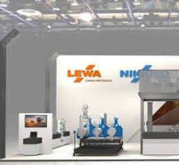 Nach G kommt Z: Lewa präsentiert zur Achema eine neue Leistungsgröße mit 15 kW in seiner Membrandosierpumpen-Serie Ecoflow. Messestand Lewa