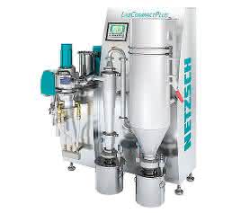 Netzsch Trockenmahltechnik bietet mit der Labcompactplus eine modulare kompakte Mühlen-/Sichtereinheit für das Labor. (Bild: Netzsch)