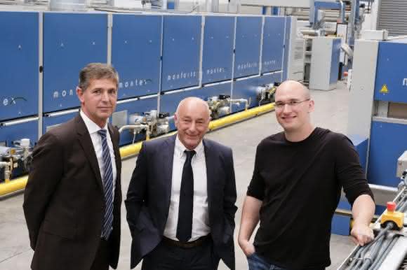 Monforts and Lenze jointly developed the visualization concept
