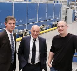 Monforts and Lenze jointly developed the visualization concept