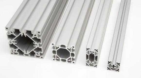 Aluminum profiles from the Blocan modular profile system