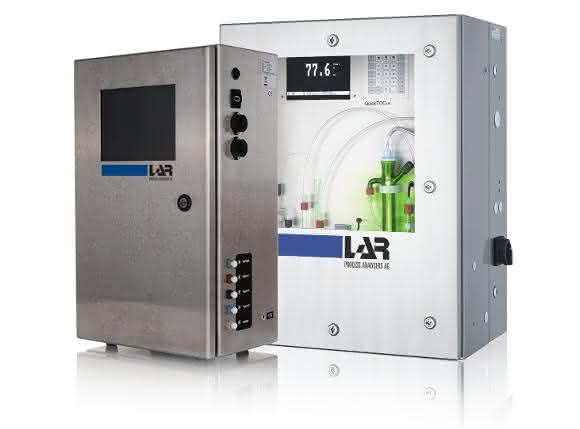 TOC-Messgerät für Reinstwasser-Anwendungen von LAR Process Analysers.