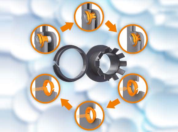 Igus-Iglidur clip bearing
