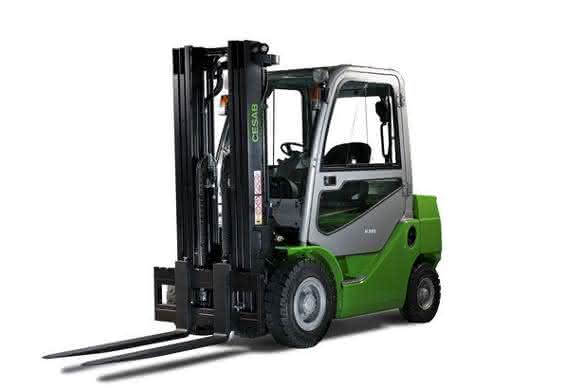 Front forklift truck