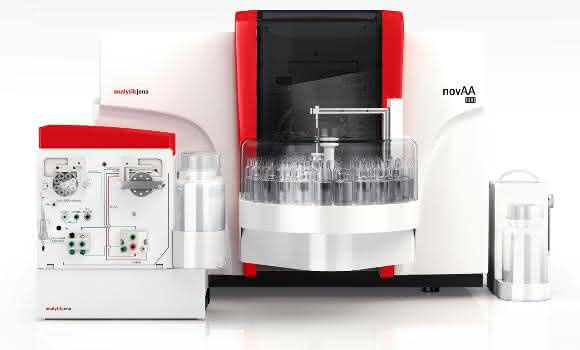 Das Atomabsorptionsspektrometer NovAA® 800 von Analytik Jena. (Bild: Analytik Jena) Das Atomabsorptionsspektrometer NovAA® 800 von Analytik Jena. (Bild: Analytik Jena)