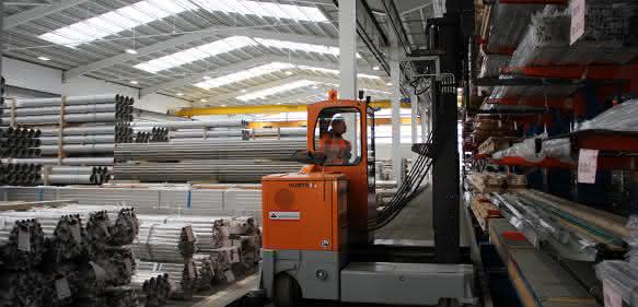 Hubtex multidirectional forklift MQ 40