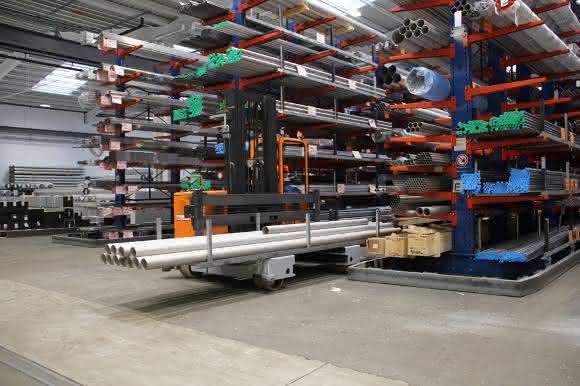 Hubtex steel tubes