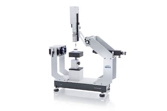 Der Drop-Shape-Analyzer DSA30R von Krüss für grenzflächenrheologische Messungen an oszillierenden Tropfen. (Bild: Krüss) Der Drop-Shape-Analyzer DSA30R von Krüss für grenzflächenrheologische Messungen an oszillierenden Tropfen. (Bild: Krüss)