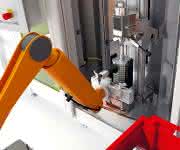 Roboterbestückungsanlage Roboterbestückungsanlage