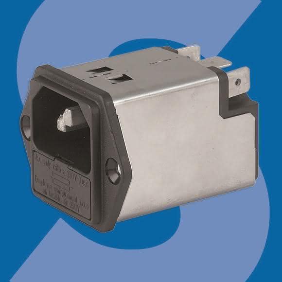 Radio interference suppression filter