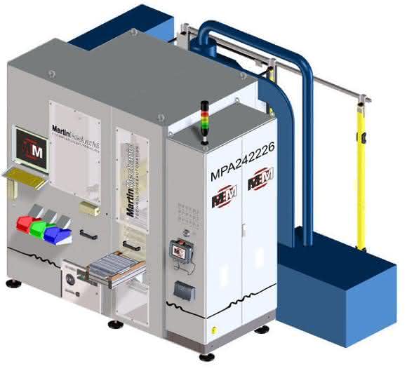 the work cell bends springs for measuring devices