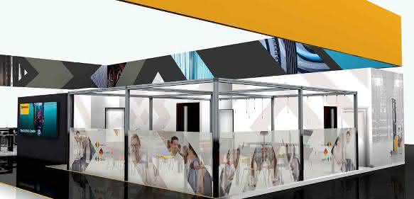 Continental exhibition stand Continental exhibition stand
