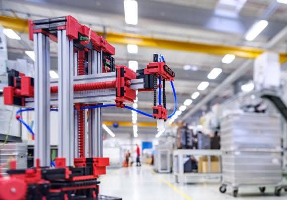 Factory models from fischertechnik