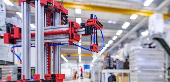 Factory models from fischertechnik