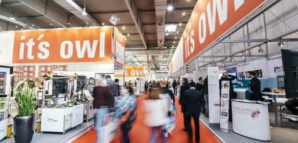 OWL-Gemeinschaftsstand auf der Hannover Messe