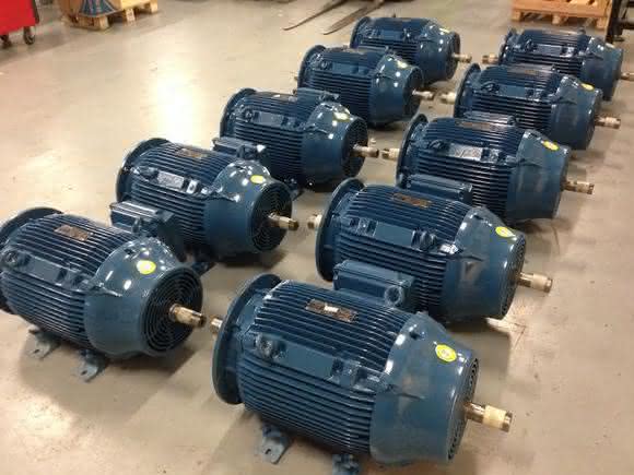 Asynchronous motors of the W22 series