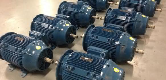 Asynchronous motors of the W22 series