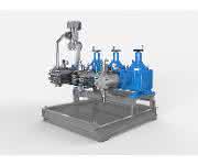 Die Dosierpumpe ist mit dem neuen Triebwerkstyp LDZ für eine hydraulische Leistung von 15 kW ausgelegt. (Bild: Lewa) Dosierpumpe mit neuem Triebwerkstyp (Bild: Lewa)