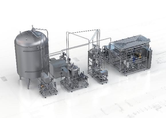 UHT-Anlage Vario Asept von Krones