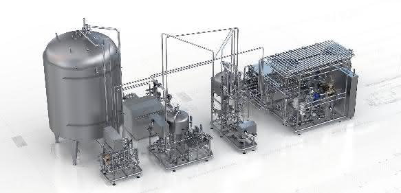 UHT-Anlage Vario Asept von Krones UHT-Anlage Vario Asept von Krones