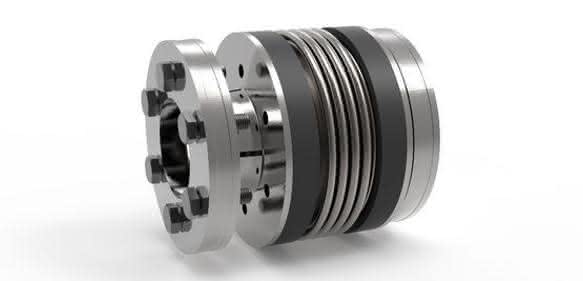Metal bellows coupling Metal bellows coupling